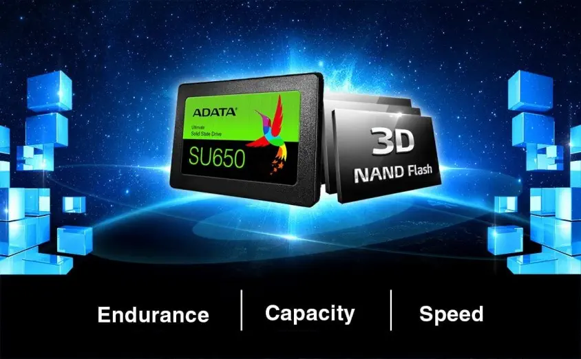 AData SU650 480GB 2,5″SATA 450MB/s SSD Disk ()
