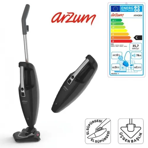 Arzum AR4064 Hera Eco Dikey Elektrikli Süpürge