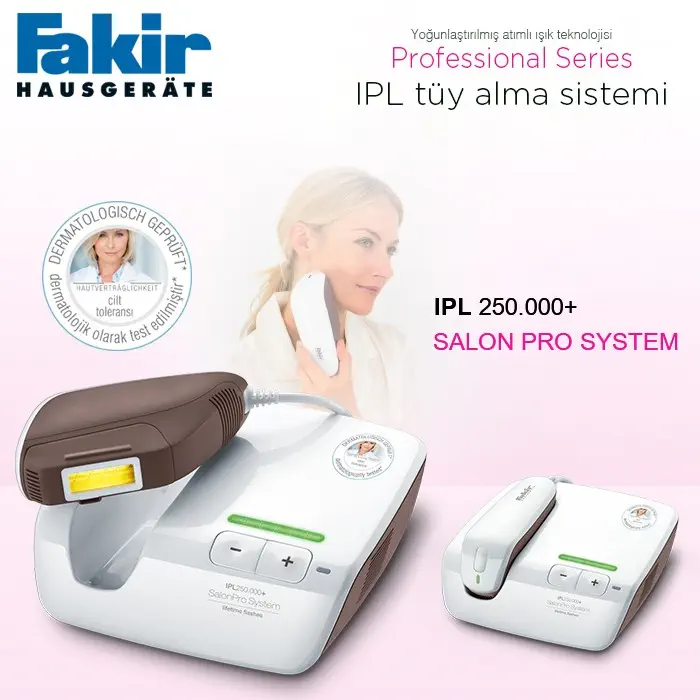 Fakir IPL 250.000+ Salon Pro System Epilasyon Cihazı