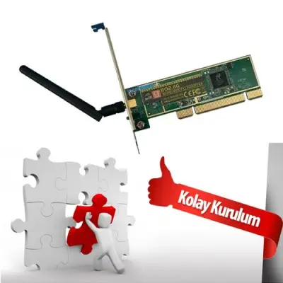 Hiper WNP630G Kablosuz PCI Adaptör