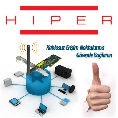 Hiper WNP630G Kablosuz PCI Adaptör