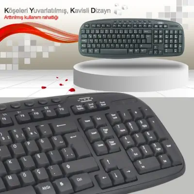 Hiper KM-3065/M-350 Klavye & Mouse Set