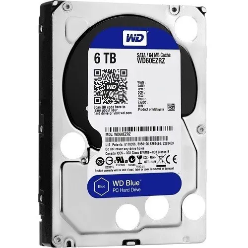 WD Blue 6 TB Disk WD60EZRZ