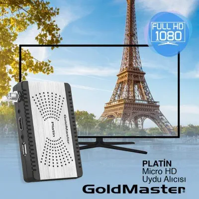 Goldmaster Micro HD-Platin Uydu Alıcısı