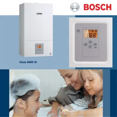 Bosch Class 6000 W 24 kW Hermetik Kombi