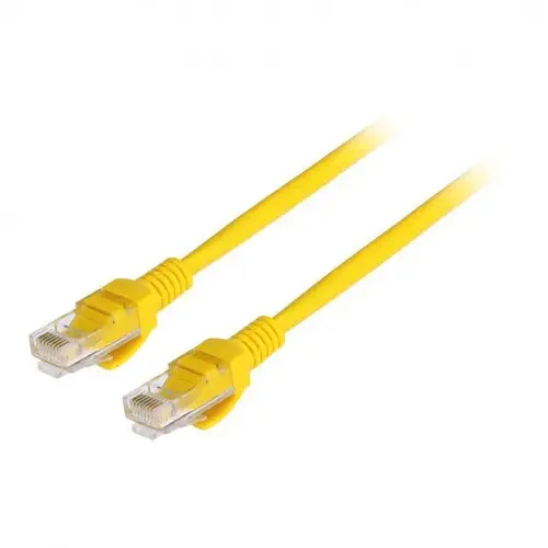 Frisby FA-C6724Y Cat6 30cm Sarı Patch Kablo