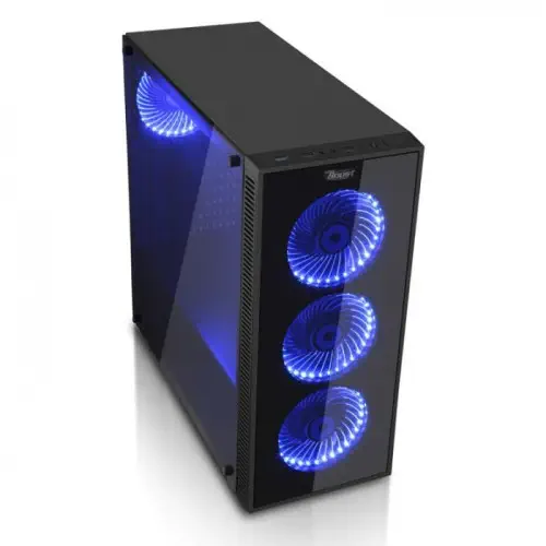 Power Boost Elegance VK-G1007B Mid-Tower Gaming Kasa