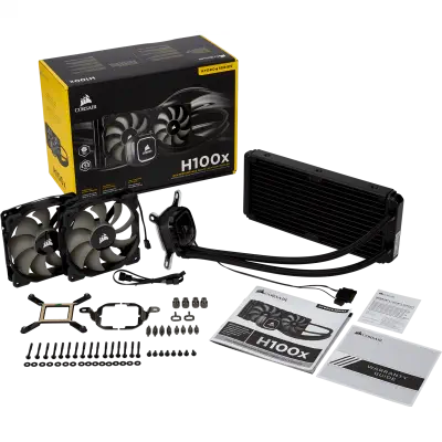 Corsair Hydro H100X CW-9060040-WW 240mm Sıvı Soğutma Sistemi 