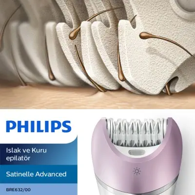 Philips Satinelle Advanced BRE632/00 Epilatör