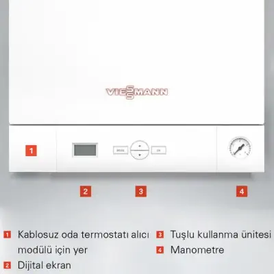 Viessmann Vitodens 050-W 24kW Yoğuşmalı Kombi