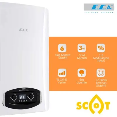 ECA Scot 24 kW Yoğuşmalı Kombi