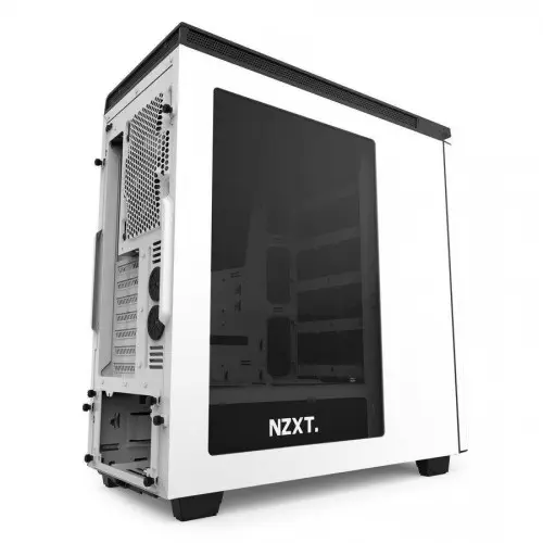NZXT H440 CA-H442W-W1 Beyaz Siyah Pencereli USB3.1 ATX Kasa 4XFan/7x Fan Yuvası/Toz Filtresi