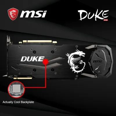 MSI RTX 2080 Duke 8G OC Gaming Ekran Kartı