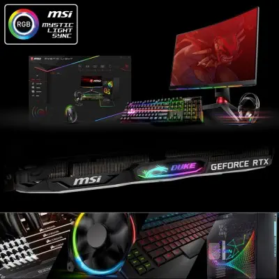 MSI RTX 2080 Duke 8G OC Gaming Ekran Kartı