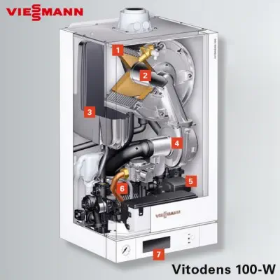 Viessmann Vitodens 100-W 26 kW Yoğuşmalı Kombi