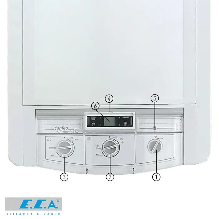 E.C.A Confeo Premix CP 30 HM 30 kW Yoğuşmalı Kombi