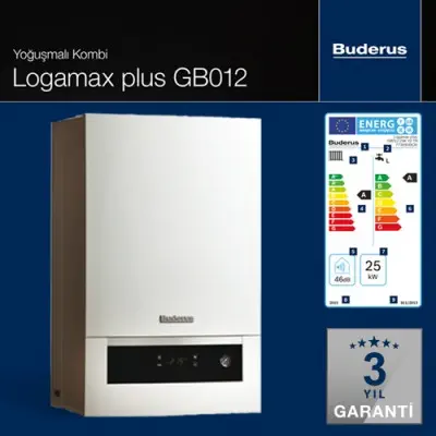 Buderus Logamax Plus GB012-25K V2 TR Yogusmali Kombi