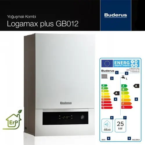 Buderus Logamax Plus GB012-25K V2 TR Yogusmali Kombi