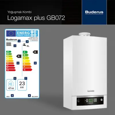 Buderus Logamax Plus GB072-24K V2 Yoğuşmalı Kombi