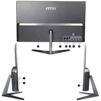 MSI Pro 24X 7M-008XEU All In One PC