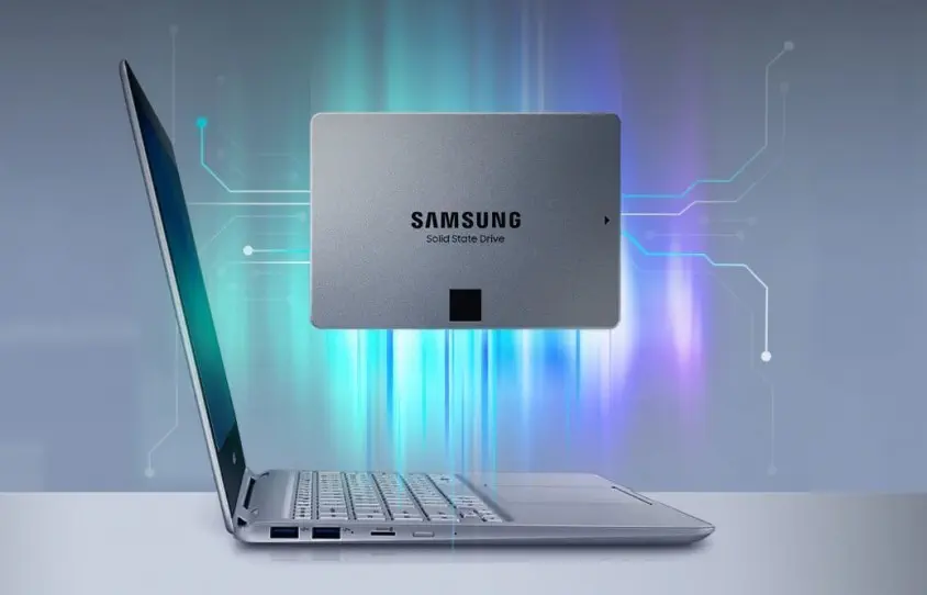 Samsung MZ-76Q1T0BW 1TB 860 QVO SSD Disk