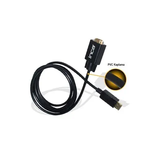 Inca IDPV-18T DisplayPort To VGA Çevirici Adaptör