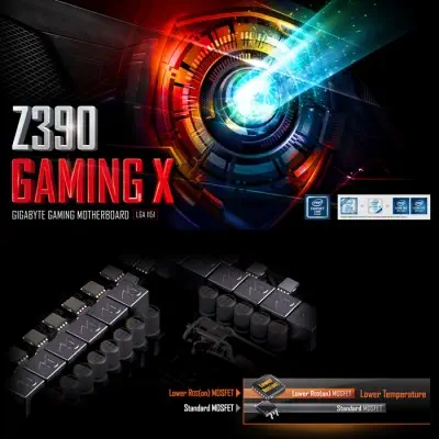 Gigabyte Z390 Gaming X ATX Gaming(Oyuncu) Anakart