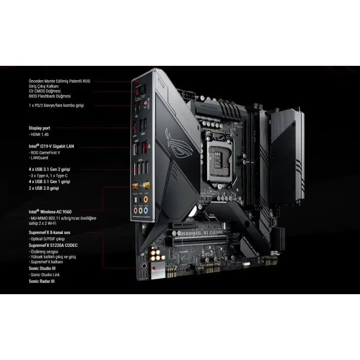 Asus ROG Maximus XI Gene Gaming Anakart