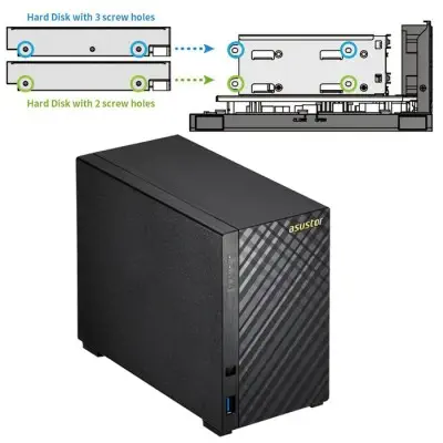 Asustor AS-3102T V2 Nas Depolama Ünitesi