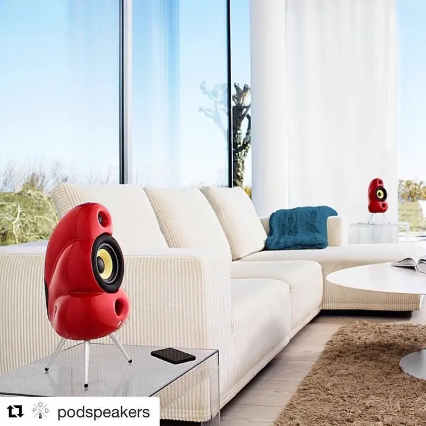 Scandyna Podspeakers Smallpod Active Pack Kırmızı