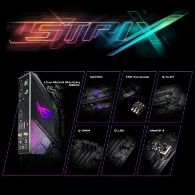 Asus Rog Strix Z390-E Gaming ATX Gaming (Oyuncu) Anakart