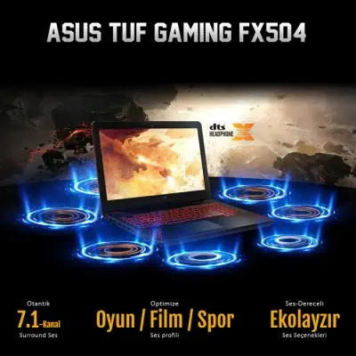 Asus TUF Gaming FX504GD-58250 Gaming Notebook