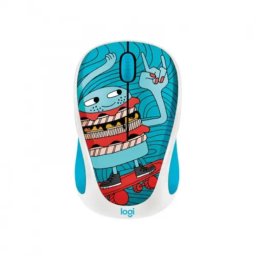 Logitech M238 910-005052 Doodle Skateburger Wireless Mouse