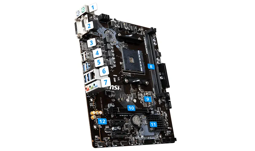 MSI B450M PRO-M2 V2 mATX Gaming (Oyuncu) Anakart