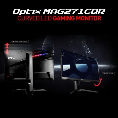 MSI Optix MAG271CQR Curved Gaming Monitör