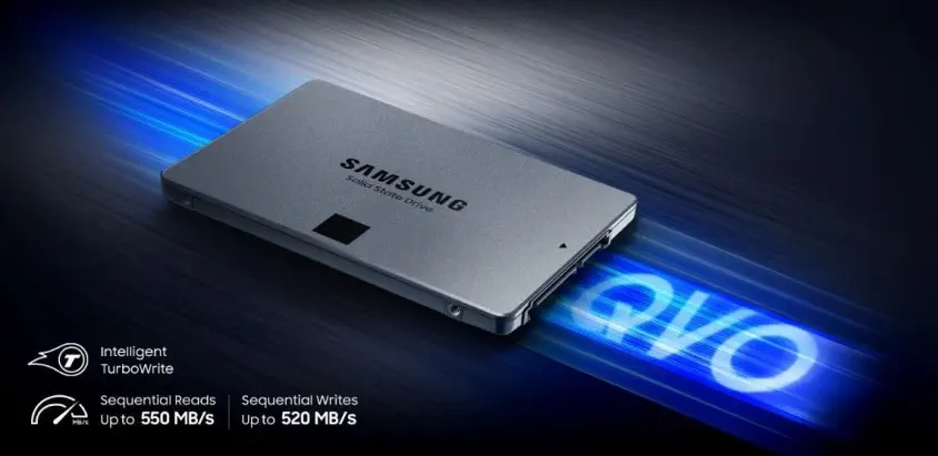 Samsung 860 QVO MZ-76Q2T0BW SSD Disk