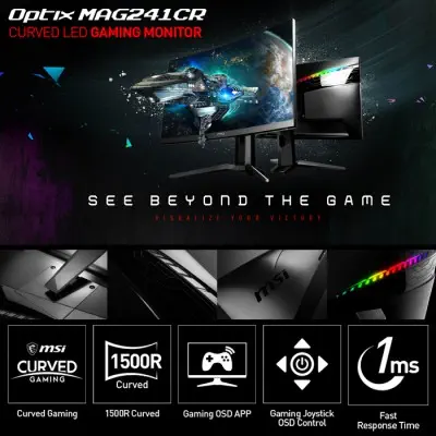 MSI Optix MAG241CR Curved Gaming Monitör