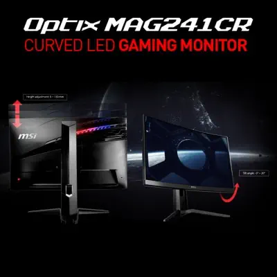 MSI Optix MAG241CR Curved Gaming Monitör