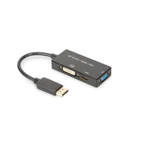 Digitus AK-340418-002-S DP-HDMI/DVI/VGA Çevirici