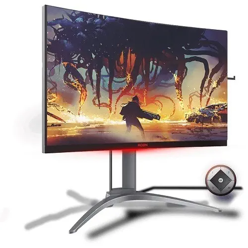 AOC Agon AG273QCX 27″ 1ms 144Hz QHD (Display+HDMI+USB) Curved Gaming (Oyuncu) Monitör