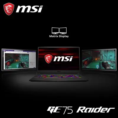 MSI GE75 Raider 8SF-240XTR Gaming Notebook