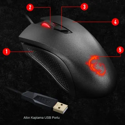 MSi Clutch GM10 Gaming Mouse