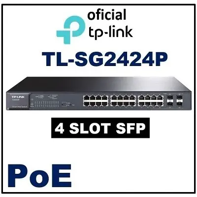 Tp-Link T1600G-28PS TL-SG2424P Switch