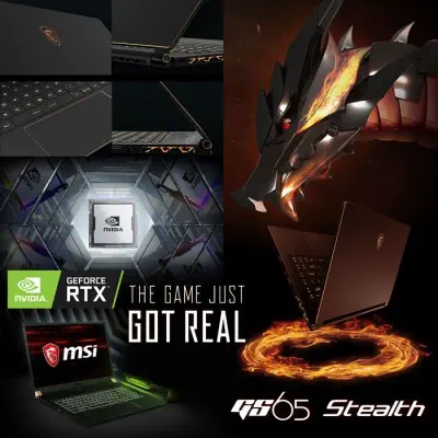 MSI GS65 Stealth 8SF-210XTR Gaming Notebook