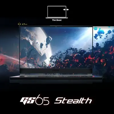 MSI GS65 Stealth 8SF-210XTR Gaming Notebook