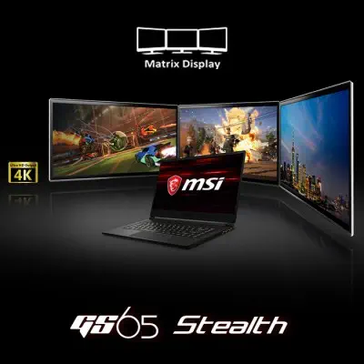 MSI GS65 Stealth 8SF-210XTR Gaming Notebook