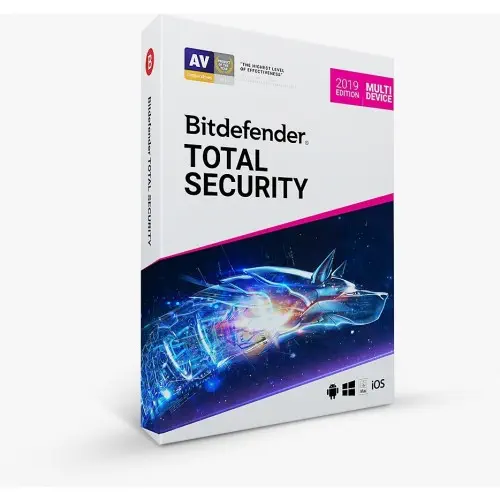 Bitdefender 2019 5 Kullanıcı 1 Yıl Total Securıty