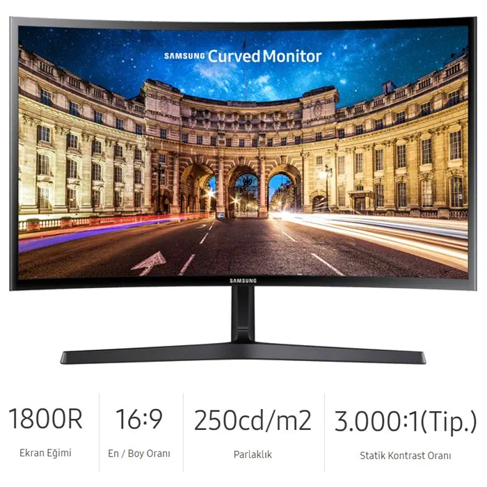 Samsung LC27F396FHMXUF Curved Monitör