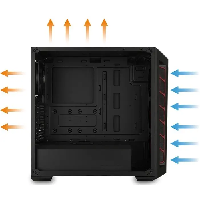 Cooler Master MasterBox MB511 MCB-B511D-KANN-STU Kasa