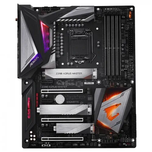 Gigabyte Z390 Aorus Master ATX Gaming (Oyuncu) Anakart